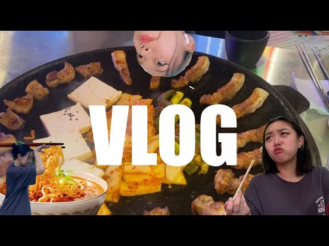 Видео: VLOG: обжираюсь как свинья 2 дня подряд😗✌🏼//한국 식당 먹방