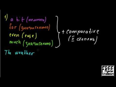 Видео: Выражения с наречиями в степенях сравнения