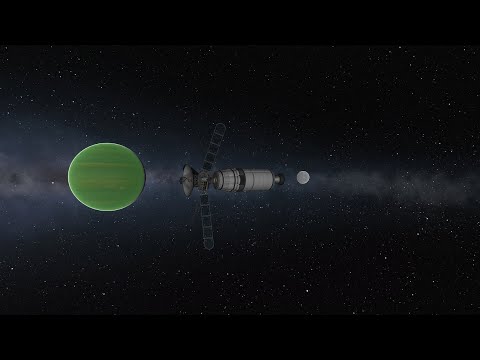 Видео: "Джул и его спутники в JNSQ" #9 // Kerbal Space Program с модами