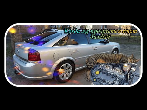 Видео: Дизельный двигатель Z19TD. Нужно ли его прогревать и сколько он греется?