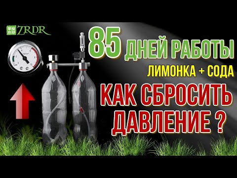 Видео: 85 дней подачи CO2 на лимонке и соде. Как сбросить давление?