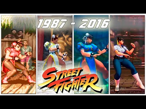 Видео: История / Эволюция Street Fighter 1987 - 2016