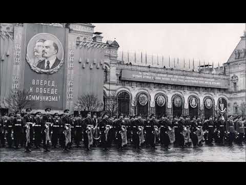 Видео: Soviet Army "Parade March" (Vasily Dulsky, 1960s) / Парадный марш (Василий Дульский)