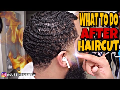 Видео: 360 Waves: что делать после стрижки? Урок по стрижке (пошаговый метод)