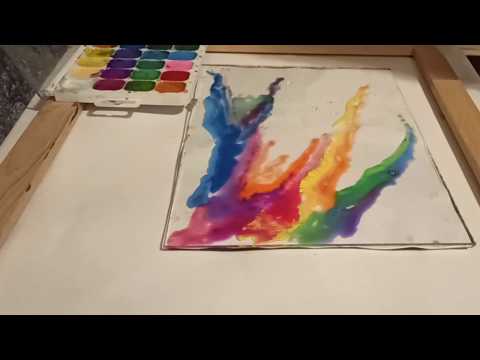 Видео: УПРАЖЕНИЕ ПО АРТ-ТЕРАПИИ. Рисование на стекле.