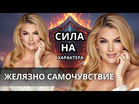 Видео: 😍 СИЛА НА ХАРАКТЕРА И ЖЕЛЯЗНО САМОЧУВСТВИЕ
