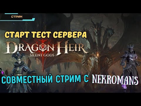 Видео: Dragonheir: Silent Gods ✅ Старт тестового сервера ✅ Ответы на вопросы ✅ Совместный стрим с Nekromans