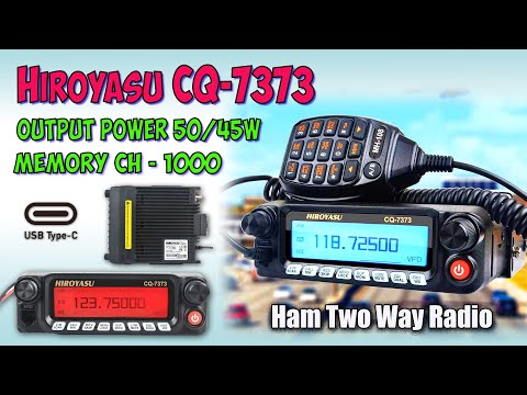 Видео: HIROYASU CQ-7373 VHF/UHF 50/45Вт ♦ Большой обзор, измерения, тесты.