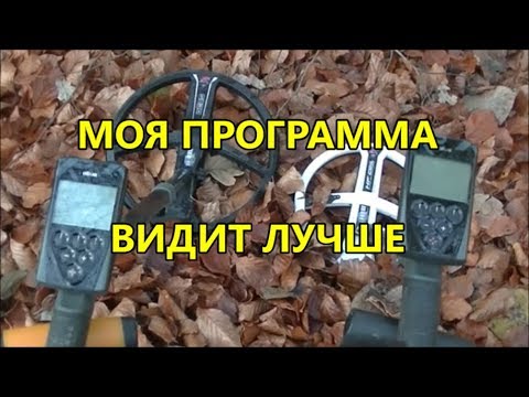 Видео: XP DEUS 4.1 Моя Программа Видит Лучше. My program sees better.