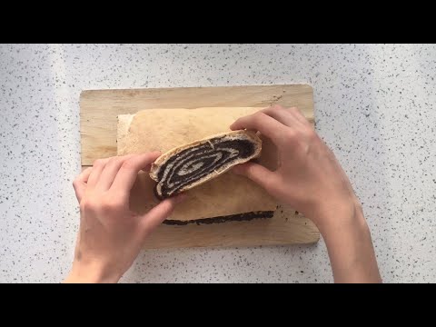 Видео: Маковый рулет / Безглютеновые рецепты