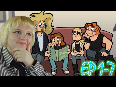 Видео: Metal family 1 сезон 1-7 серия | Реакция на мульт