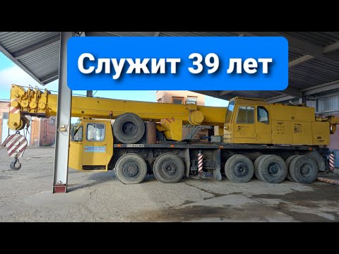 Видео: Автокран Liebherr LT1055. Обзор.