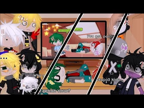 Видео: MHA реагирует на «Деку — терапевт Тодороки» || BNHA/MHA || Подборка || 🥀 Gacha Club 🥀
