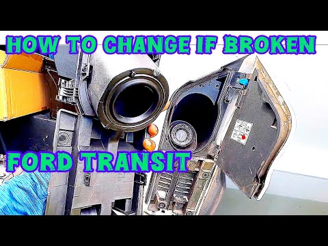 Видео: Быстрая замена лючка топливного бака Ford Transit