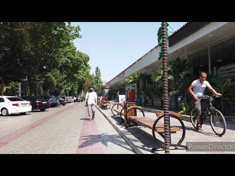 Видео: Худжанд во время пандемии май-2020. пр Исмаил Самани. Khujand Ismail Samani Avenue.