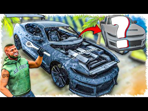 Видео: Джонни өртенген көлігін соска қылып жөндеді (GTA V)