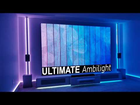 Видео: Я собрал ИДЕАЛЬНУЮ систему Ambilight для домашнего кинотеатра!