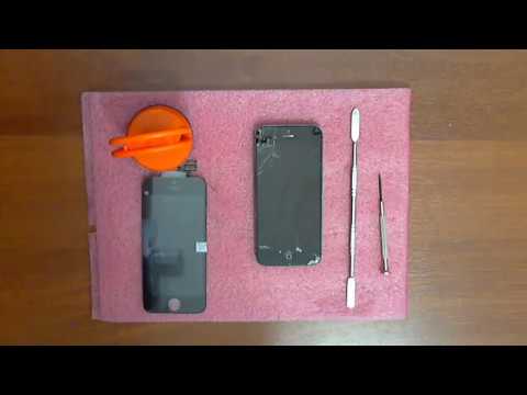 Видео: Apple iPhone 5 замена дисплейного модуля ( тачскрина , дисплея )