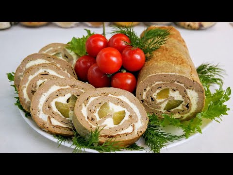 Видео: Как Сделать Идеальный Печеночный Рулет? Просто Смотри! Цыганка готовит.