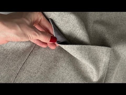 Видео: Обработка накладного кармана с закрытыми срезами.