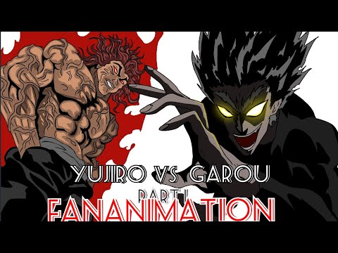 Видео: Garou vs Yujiro Hanma part1 fananimation / Гароу против Юдзиро(озвучка)