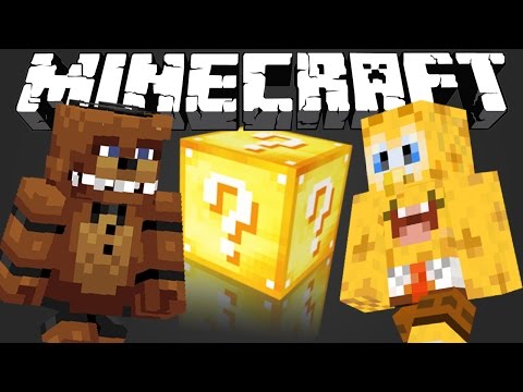 Видео: ФРЕДДИ ПРОТИВ ГУБКИ БОБА! [Minecraft Lucky Block Modded Mini-Game]
