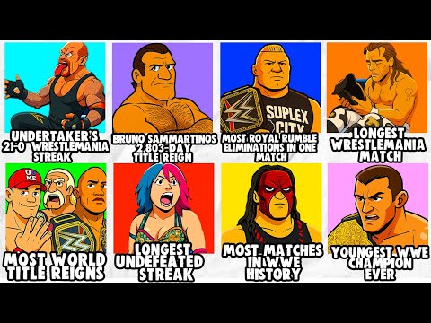 Видео: Все непревзойденные рекорды WWE объясняются за 28 минут