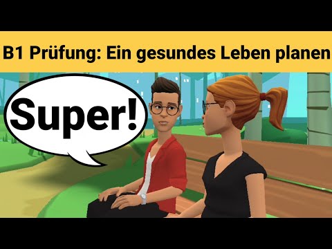 Видео: Устный экзамен по немецкому языку B1 | Планируйте что-нибудь вместе/диалог | обсуждение Часть 3