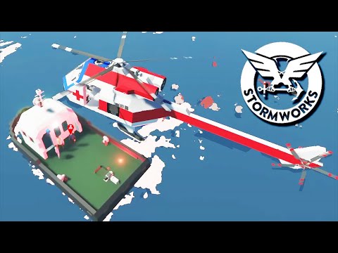 Видео: ЭКСТРЕМАЛЬНОЕ спасение с КЛАУДом | Stormworks: Build and Rescue #37 Cloud.I.am