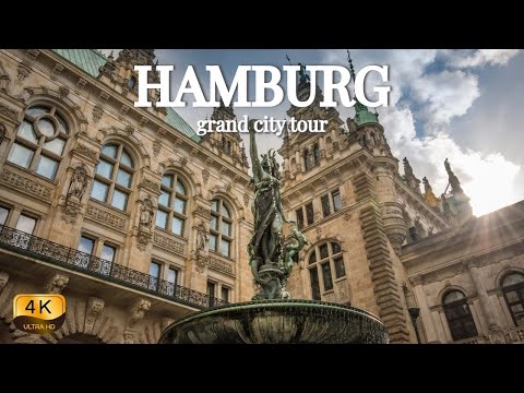 Видео: 【4K】ГАМБУРГ, Германия 🇩🇪- Город с большим количеством мостов, чем Венеция, Амстердам и Лондон вместе