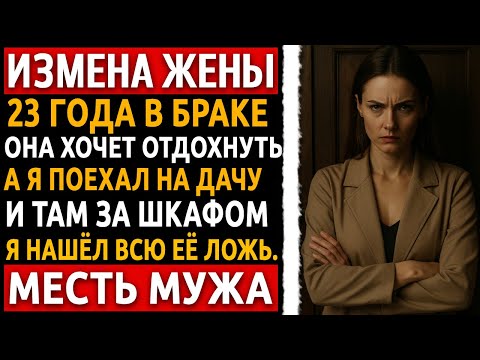 Видео: 23 года в браке и всё началось с одного предмета на даче… Реальная история мужчины, про измену жены