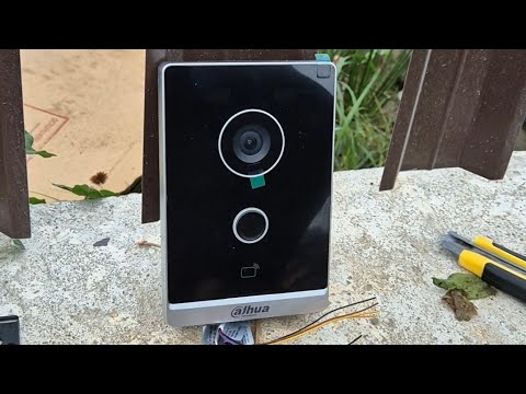 Видео: Вызывная панель Wi-Fi- Dahua DHI-VTO2211G-WP, подключение, активация.