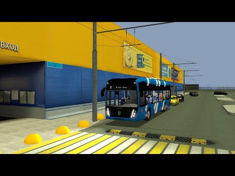 Видео: Новый эксклюзивный троллейбус Камаз 62825 (Garry's mod)