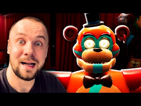 Видео: ПОДРУЖИЛСЯ С АНИМАТРОНИКОМ! Новый ФНАФ Прохождение Игры Five Nights at Freddy’s: Security Breach #1