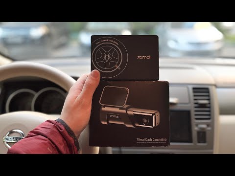 Видео: Видеорегистратор с датчиками давления в шинах. 70mai Dash Cam M500 + TPMS. Отзыв эксплуатации.