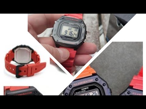 Видео: Короткий обзор Casio W-218H (Casio-W218) часы для каждого и на каждый день