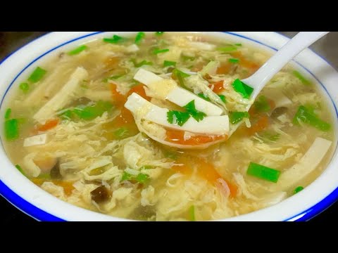 Видео: Зимой следует пить больше трех свежих супов из тофу.Суп свежий и вкусный,и его не жирно пить каждый