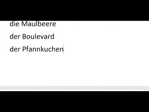 Видео: 20  главных слов в немецком! Изучение немецкого