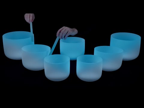 Видео: Хрустальные чаши для глубокого сна 🌀 Эмоциональное исцеление 432 Hz