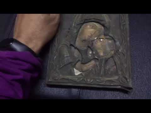 Видео: Корсунская Божья матерь. Настоящее чудо при реставрации