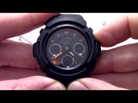 Видео: Часы Casio G-SHOCK AW-591BB-1A - Инструкция, как настроить от PresidentWatches.Ru