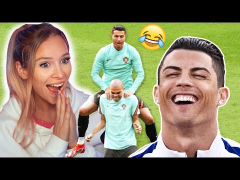 Видео: РЕАКЦИЯ НА СМЕШНЫЕ МОМЕНТЫ КРИШТИАНУ РОНАЛДУ