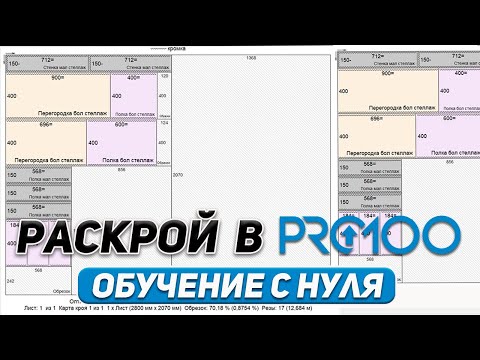 Видео: РАСКРОЙ в PRO100 на практике — всё ОТ и ДО. Просто и быстро.