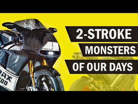 Видео: Современные 2-ТАКТНЫЕ супербайки! ЭЛЕКТРОНИКА, МАЛЕНЬКИЙ ВЕС и ОГРОМНАЯ МОЩНОСТЬ.