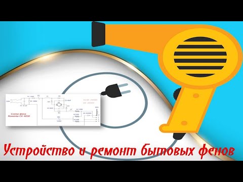Видео: Как работает электрический фен? Схема устройства и принцип работы!