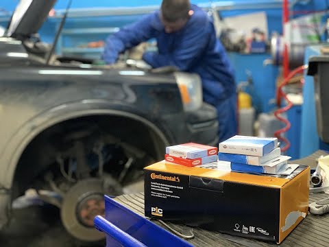 Видео: Замена кривой муфты VVT и ремня ГРМ на Вольво хс90.