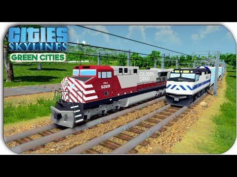 Видео: КАК ПОСТРОИТЬ ЖЕЛЕЗНУЮ ДОРОГУ - Cities Skylines #9