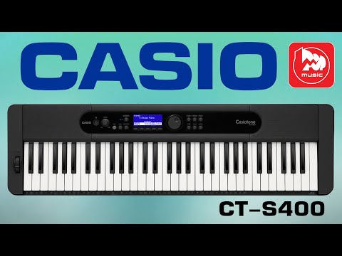 Видео: Синтезатор Casio CT-S400 (лёгкий и доступный Casiotone, с движком AiX). Новинка 2021!