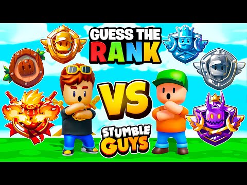 Видео: Угадай битву рангов в Stumble Guys!