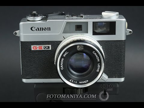 Видео: Canon Canonet ql-17 - детально про модель